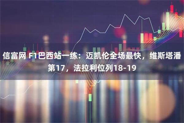 信富网 F1巴西站一练：迈凯伦全场最快，维斯塔潘第17，法拉利位列18-19